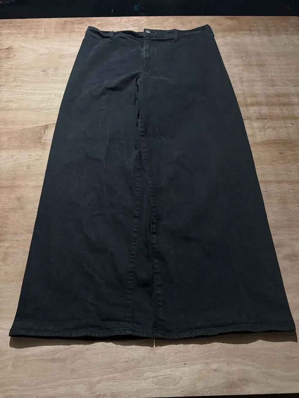 Universal Thread Women’s Size 14 Black High Rise Wide Leg Jeans Denim